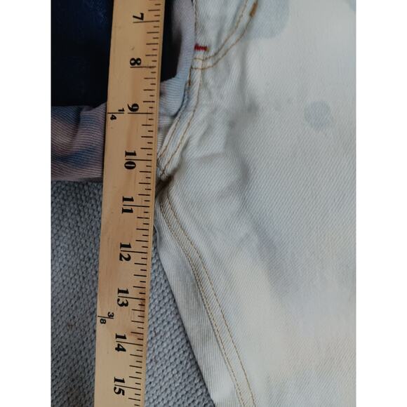 Tommy Hilfiger Vintage Ditto Tie Dyed Jean Men 31X34 Blue/White Classic Straight - Picture 13 of 16